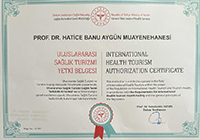 Health Tourism Authorization Certificate